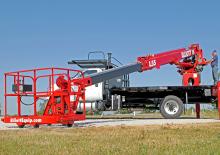 Autoplošiny s teleskopickým výložníkem Elliott Equipment L55R HiReach 