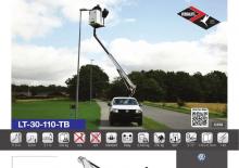 Autoplošiny s teleskopickým výložníkem Versalift LT 30 TB Electric