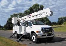Autoplošiny s teleskopickým výložníkem Terex Optima HRX55