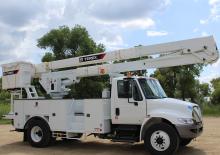 Autoplošiny s teleskopickým výložníkem Terex Optima TCX55