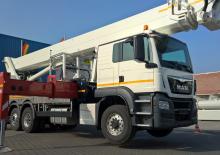 Autoplošiny s teleskopickým výložníkem Palfinger P 570