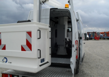 Autoplošiny s teleskopickým výložníkem Danilift P140V