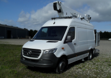 Autoplošiny s teleskopickým výložníkem Danilift PD143V
