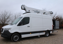 Autoplošiny s teleskopickým výložníkem Danilift PD150V