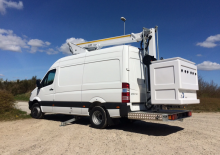 Autoplošiny s teleskopickým výložníkem Danilift PV155V