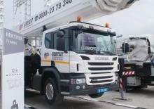 Autoplošiny s teleskopickým výložníkem Bronto Skylift S 70 XR