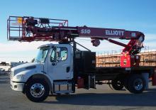 Autoplošiny s teleskopickým výložníkem Elliott Equipment S50R SkyWalk