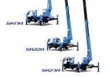Autoplošiny s teleskopickým výložníkem Aichi SKYMASTER SK27A