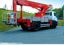 Autoplošiny s teleskopickým výložníkem Bison-Palfinger TKA 38,5 KS