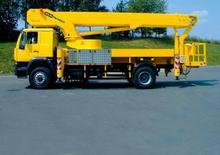 Autoplošiny s teleskopickým výložníkem Bison-Palfinger TKA 43/18 /KS