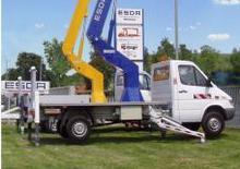 Autoplošiny s teleskopickým výložníkem Esda TL 2150