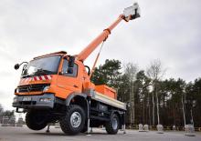 Autoplošiny s teleskopickým výložníkem Wumag-Palfinger WT 170 H