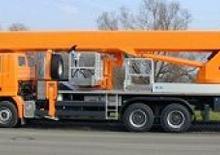 Autoplošiny s teleskopickým výložníkem WUMAG WT 530