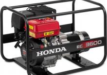 Benzínové elektrocentrály Honda EC 3600