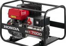 Benzínové elektrocentrály Honda ECT 7000