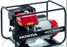 Benzínové elektrocentrály Honda ECT 7000 P