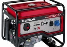 Benzínové elektrocentrály Honda EM 4500 CXS