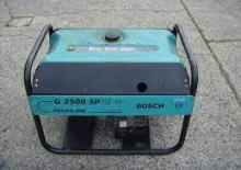 Benzínové elektrocentrály Bosch G 2500 P