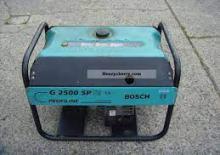 Benzínové elektrocentrály Bosch G 5000 SP
