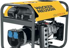Benzínové elektrocentrály Wacker Neuson GV2500A
