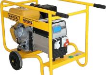 Benzínové elektrocentrály Shatal SR 5500