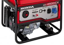 Benzínové elektrocentrály Honda EM 4500 CX