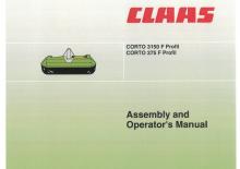 Čelní bubnové žací lišty bez kondicionéru Claas Corto 275 F Profil