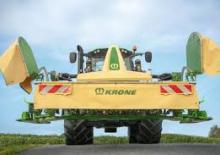 Čelní diskové žací lišty bez kondicionéru Krone EasyCut F 400 Fold