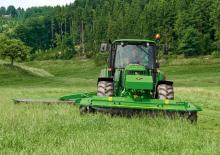 Čelní diskové žací lišty s kondicionérem John Deere 228