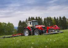 Čelní diskové žací lišty s kondicionérem Massey Ferguson DM357 TL-KC