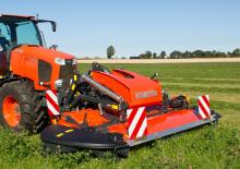 Čelní diskové žací lišty s kondicionérem Kubota DMC7036T