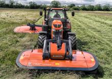 Čelní diskové žací lišty s kondicionérem Kubota DMC7332T 