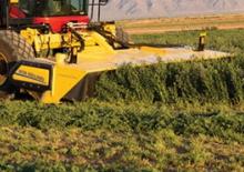Čelní diskové žací lišty s kondicionérem New Holland Durabine 416 PLUS