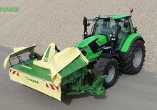 Čelní diskové žací lišty s kondicionérem Krone EasyCut F 400 CV