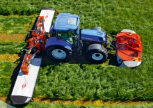 Čelní diskové žací lišty s kondicionérem Kuhn FC 3125 DF-FF