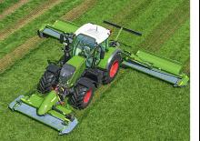 Čelní diskové žací lišty s kondicionérem Fendt Slicer 310 FZRC