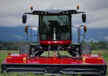 Čelní diskové žací lišty s kondicionérem Massey Ferguson WR9980