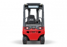 Čelní vysokozdvižné elektrické vozíky Linde E20R triplex