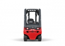 Čelní vysokozdvižné elektrické vozíky Linde E35/600H triplex
