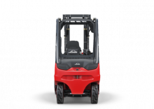 Čelní vysokozdvižné elektrické vozíky Linde E40/600L-Container Std.