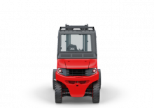 Čelní vysokozdvižné elektrické vozíky Linde E60 triplex