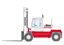 Čelní vysokozdvižné dieselové vozíky SVETRUCK 1060-28