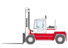 Čelní vysokozdvižné dieselové vozíky SVETRUCK 1590-35