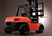 Čelní vysokozdvižné dieselové vozíky Toyota 5 FD 50