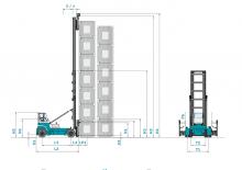 Čelní vysokozdvižné dieselové vozíky Konecranes SMV 52 G 4 S