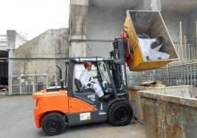 Čelní vysokozdvižné dieselové vozíky Doosan D45SC-7