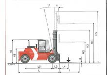 Čelní vysokozdvižné dieselové vozíky Kalmar DC 25-1200 RoRo