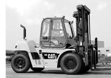 Čelní vysokozdvižné dieselové vozíky Caterpillar DP80N