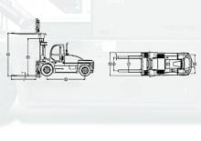 Čelní vysokozdvižné dieselové vozíky Maximal FD 300 TX-MWK3