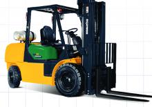 Čelní vysokozdvižné dieselové vozíky Komatsu FD 45 T 8